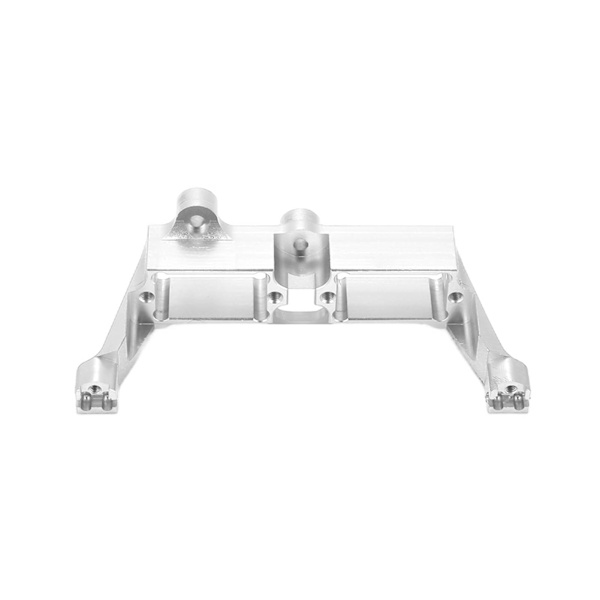 Differensialsperre Brakett Aluminium Legering Servo Feste for Traxxas TRX4 1/10 RC Bil Sølv