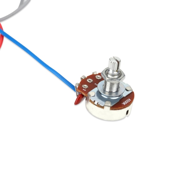 3-veis forhåndskåret bryter ledningsnettsett for elektrisk gitar med dobbel elektronisk krets