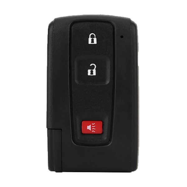 3-Knaps Fjernbetjenings Nøgle Fob Etui Skal med Embryo Passer til Toyota Prius 2004-2009