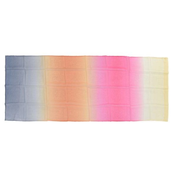 1x2,7m Gradient Fönstergardin Voile Draperier Moderna Tulle Gardiner för Sovrum LekrumNedre Grå