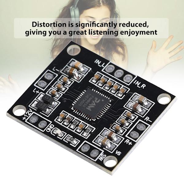 Klass D 12V 15W Digital Audio Amplifier Board Amp Dual Channel Video Stereo Module