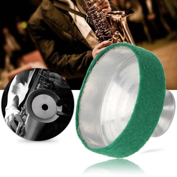Saxofon Mute Alto E Flad saxofondæmper Lyddæmper Musikinstrumenttilbehør