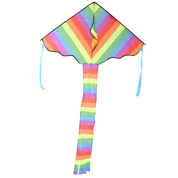 Utomhus High-Density FRP Rod Frame Rainbow x Long Tail Kite Underhållningstillbehör