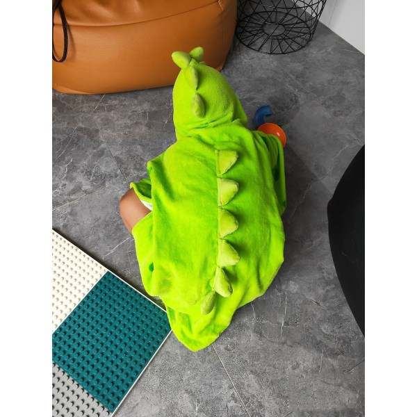 Sødt dinosaur hættebadehåndklæde til børn, 0-4 år