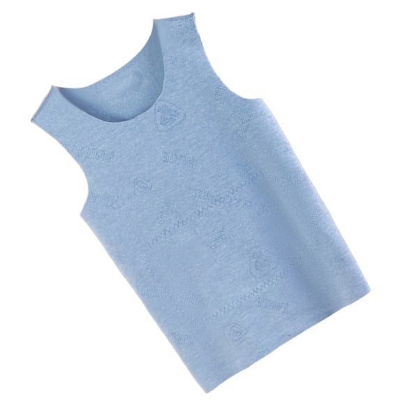 Lasten Lämpöalusasua Tank Top Puuvilla Saumaton Mukava Hengittävä Ihoystävällinen Lasten Lämmin Liivi Aluspaita Pojille Tytöille 130cm/51.2in