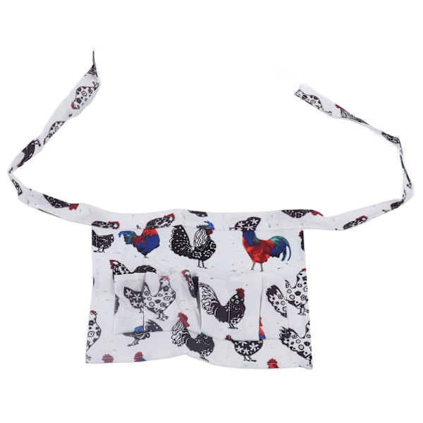 Egg Collection Apron 3 Lommer Hender Gratis Egg Gathering Holding Apron for Barn Duck Goose Egg Stil 2