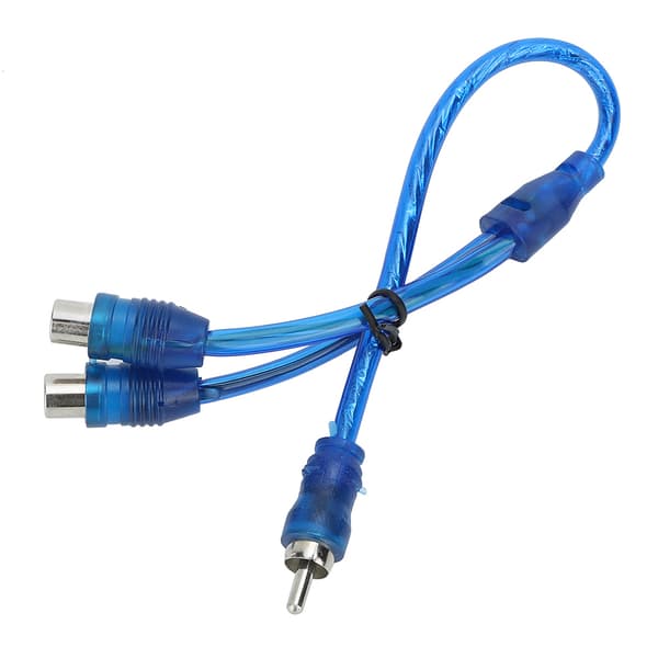 Mann til 2 Kvinnelig Lyd Splitter Kabel Adapter 0.3 M