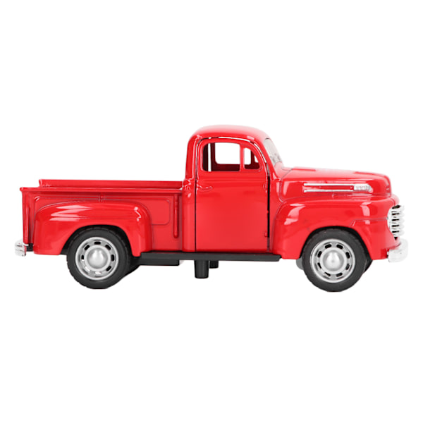 1:32 Tilbaketrekks Pickup Truck for Barn Gutter Simulert Sikker Legering Pickup Truck Modellbiler for Hage Rød