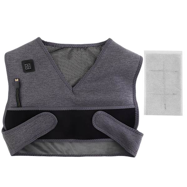 USB Electric Moxibustion Värmeväst Jacka Neopren Body Warmer för vinter utomhus