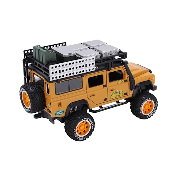 1/28 Off Road Modellbil Legering Pull Back Leksaksbil med Ljud och Ljus för Barn Pojke Flicka Present
