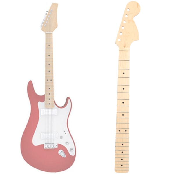 22 Fret Maple Guitar Neck Gribebræt erstatning for ST elektrisk guitar