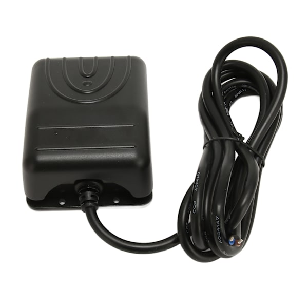 Fotomkopplare 16A 250V AC High Power Självåterställande Vattentät enkelfotpedalkontrollomkopplare med 6,6 fot kabel FS211W2S, 2-trådskärna