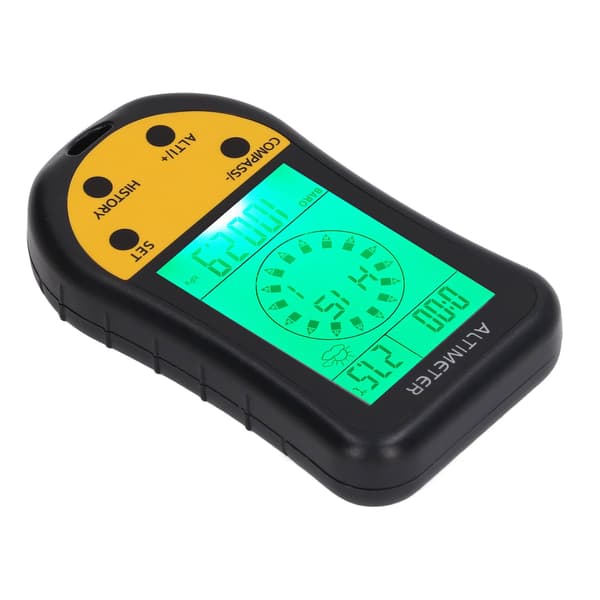 Digitalt høydemåler 8 i 1 Multifunksjonsbarometer Termometer Vær Bærbar Sensor