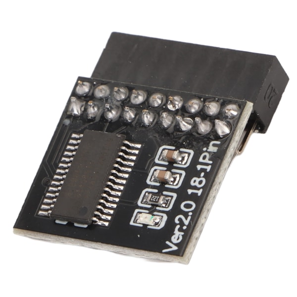 TPM 2.0-modul LPC-interface Stabil Høj sikkerhed Holdbart materiale 18-pin LPC-modul til Asrock bundkort
