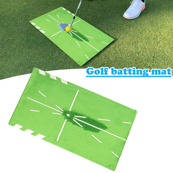 Treningsmatte for Swing Detection Batting Mini Øv Treningshjelp Putematte Gave til hjemmekontor