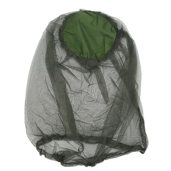 Myggnät Mesh Flugmygg Skärmskydd för utomhusvandring Fiske Camping Green