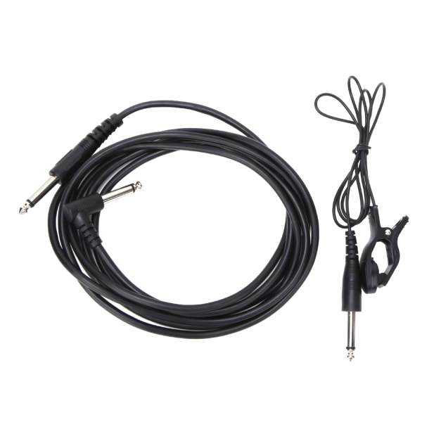 Universal Clip On Pickup 3 meter Kabel 6,35 mm Adapter Gitar Musikkinstrument tilbehør