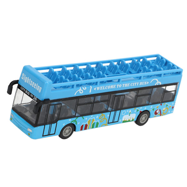 Bussimalli Leikkiauto Metalli Vetoauto Korkea Simulaatio Kaupunkibussi Leikkimalli Lapsille