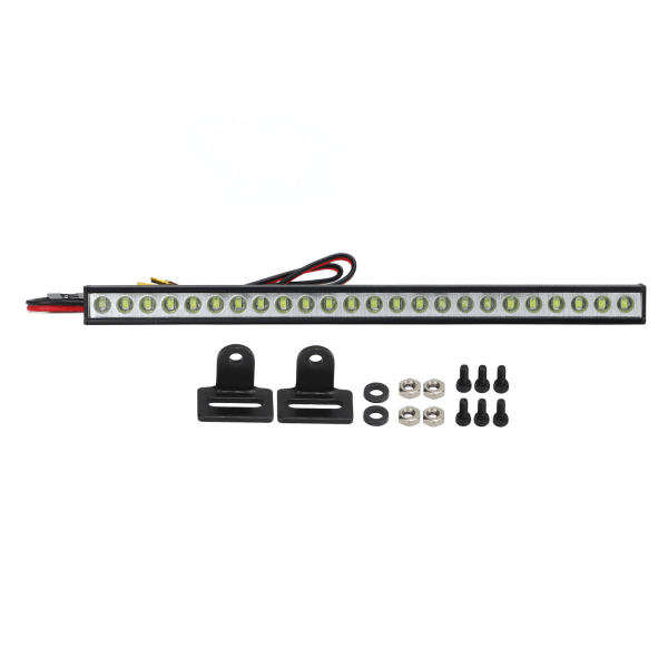 RC-kattovalopalkki universal 24 LED-helmiä RC-auton LED-valopalkki 1/8 1/10 1/12 1/14 RC-autolle