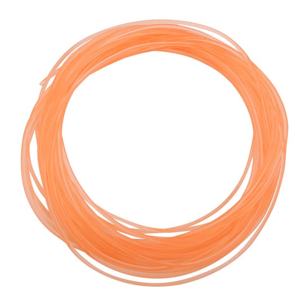 Orange PU Glat Overflade Rund Drivrem 4mm x 10m