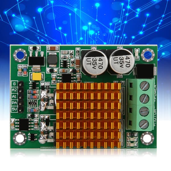 30A DC Motor Drive Module Høy Effekt Presis H-bro Motor Driver Board