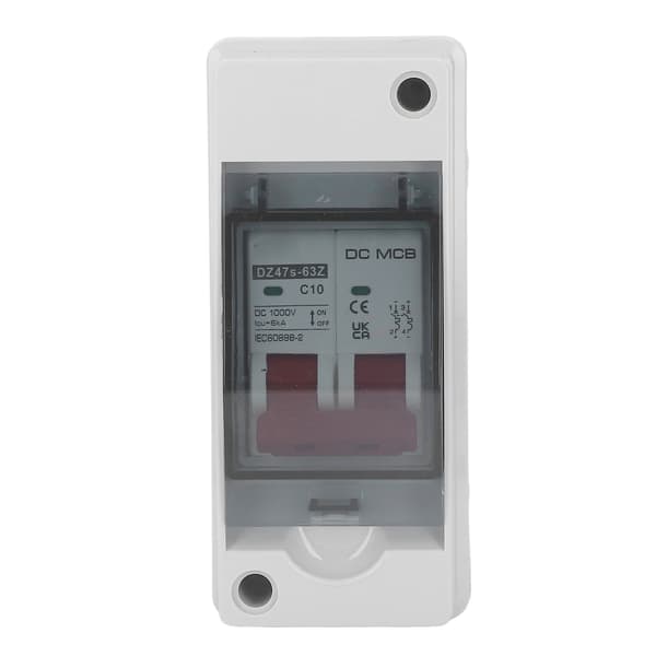 2P DC-afbryder IP65 Vandtæt Miniature DC-isolatorafbryder til solcelleanlæg 1000V 10A