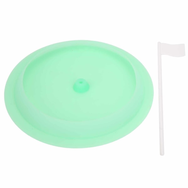 Golf Putter Practice Silikon Disc Hole Putting Cup inomhus med Plast Target Flagga