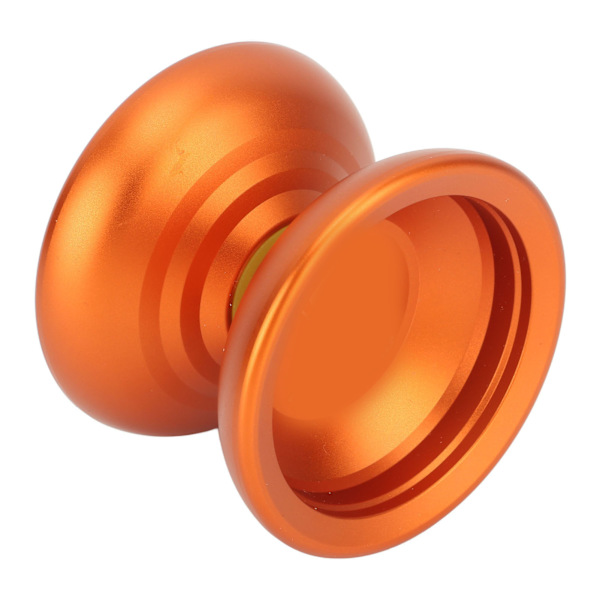 Barn Yo-Yo-leksak för barn, stark balans, stabil rotation, legering Yo-Yo-boll med handskar och snören, orange
