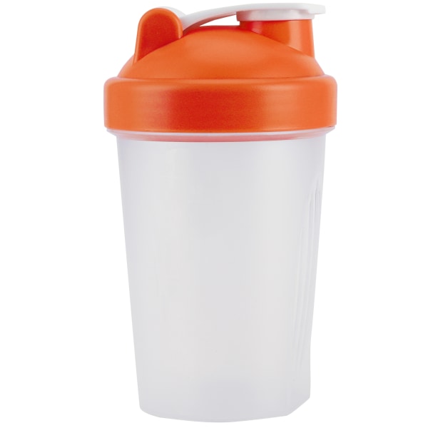 400 ML Shake Bottle Plast Protein Flaske Fitness Vannkoker Sport Cup Uten BPAOrange