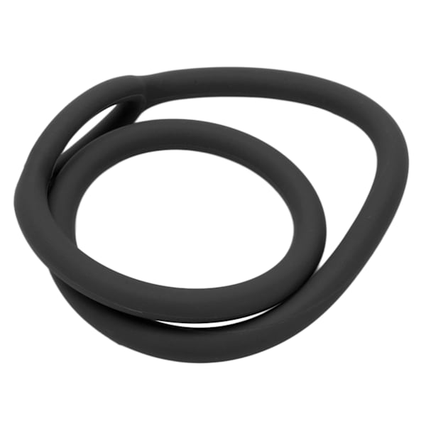 Regulaattorin pidike sukellukseen, silikoninen regulaattorikaulakorun pidike, sukellustarvikkeet musta 62 cm