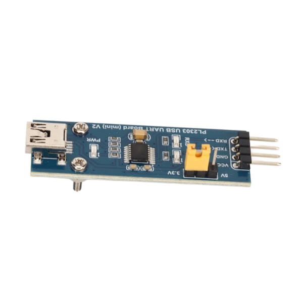 USB till UART TTL-modul USB Mini AB-kontakt 3 strömlägen 3 LED USB UART seriell adaptermodul för Win XP 7 8 10 11