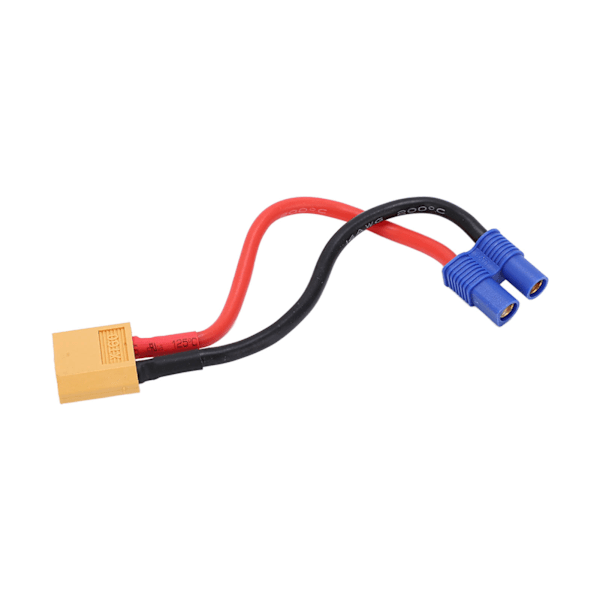 EC3 Naaras - XT60 Uros Adapteri, Kestävä, Kannettava, Korroosionkestävä, Turvallinen EC3 - XT60 Liitinadapterijohto