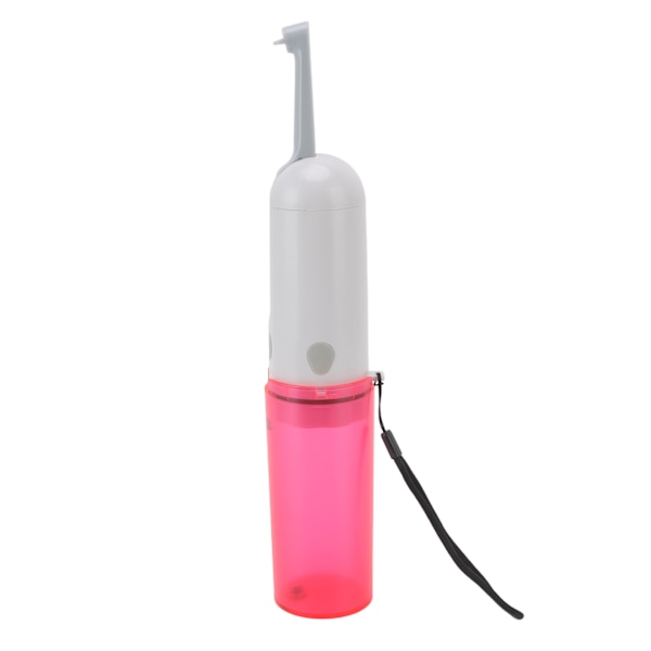 Bärbar bidé 230 ml USB-laddningsbar effektiv vattenbesparing enkel drift bärbar bidéspruta för toalett resor röd flaska