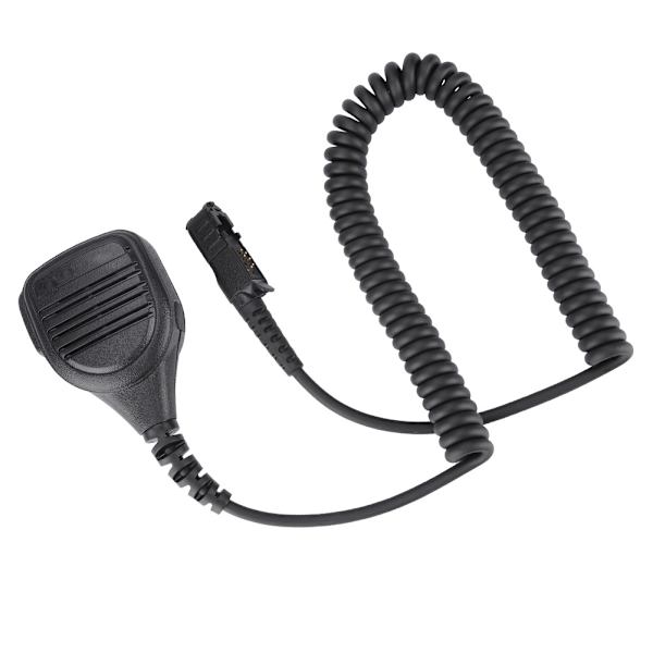 Högkänslig Walkie Talkie-högtalare 360° Backclip Clear Sound CB-mikrofon för 3,5 mm kontakt