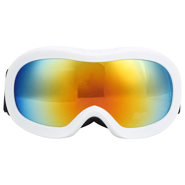 Barn Ski Snowboard Goggles Dobbellags linser Anti-Fog UV-beskyttelse Snow Goggles (Hvite)