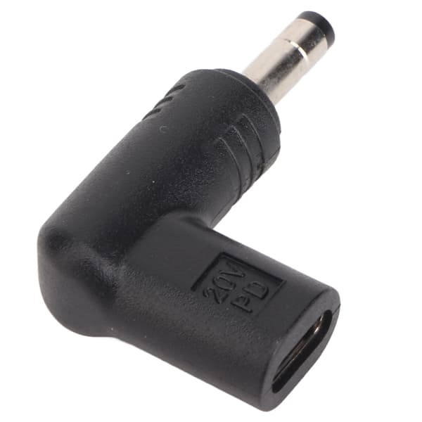 Typ C hona till 4.0x1.7mm laddningsadapter Effektiv säker Stöder upp till 100W Typ C PD snabbladdningsadapter för bärbar dator