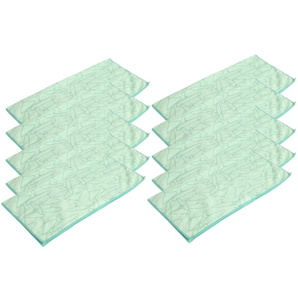 10 stk. Reaktivt trykt farvet håndklæde Absorberende mikrofiberhåndklæde til badeværelse Køkken 40x40cm