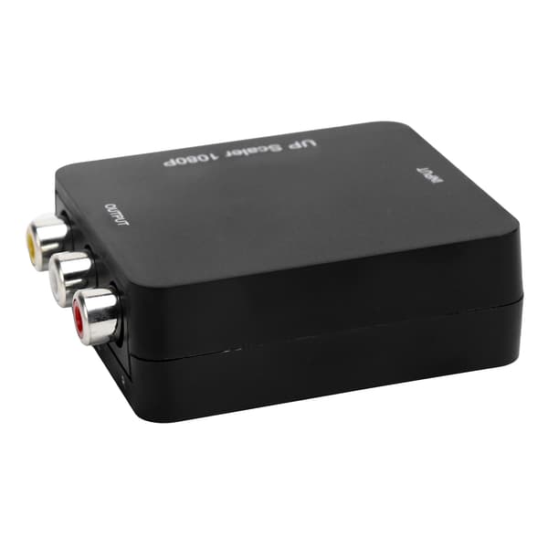 HDMI til AV Konverter Adapter med Mini USB Strømkabel