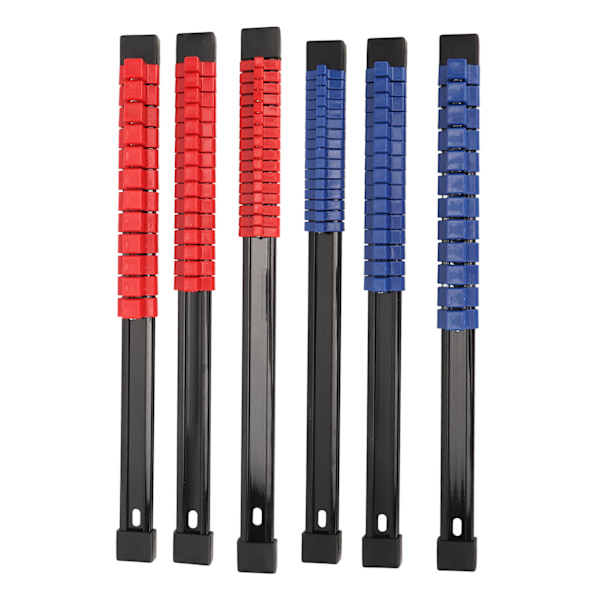 Socket Clip Rail Holder 1/2 3/8 1/4 Multifunktionel Plast Socket Organizer til Værktøjsskab 6PCS