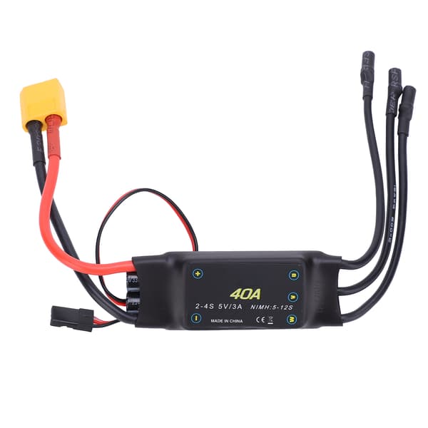 40A børsteløs mini elektronisk hastighetskontrollerstøtte for fjernkontroll drone RC-fly