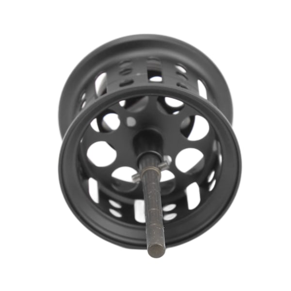 Baitcasting Fiskrulle Wire Cup Aluminiumlegering Micro Line Cup Rullespole för fiske Gör-det-själv-modifierade tillbehör Svart