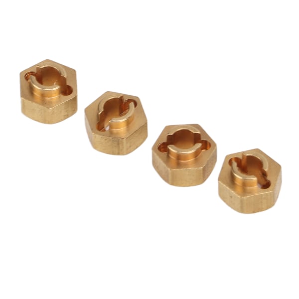 7mm Mässing Hex Hjulnav Adapter Stabil Utbytbar för Axial SCX24 1/24 Fjärrkontrollbil