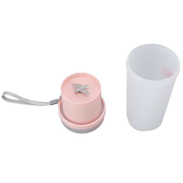 Elektrisk Juicer Kop 300ml Håndholdt Bærbar USB Genopladelig 6 Rustfrit Stål Cutter Juicer Blender Kop