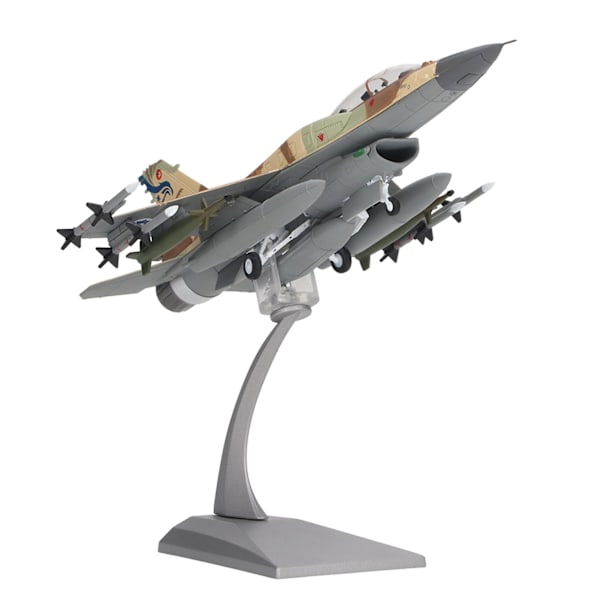 1:72 Skala F 16I Fighter Planes Modell Strømlinet Kropp Legering Stimulert Flysamling Modell
