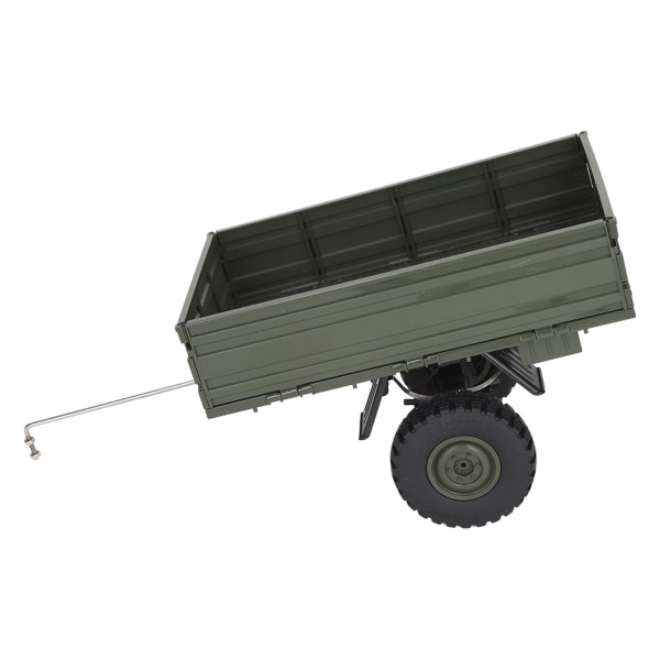 RC Car Trailer Fjernbetjening Cargo Carrier til P06 Unimog Model RC Bil Reservedele Tilbehør Grøn