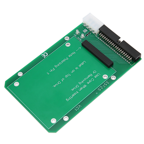 2,5 tum till 3,5 tum SATA HDD SDD 44-stifts IDE-omvandlarkort Säker överföring PCB Hårddiskadapterkort Omvandlare för PC