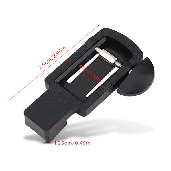 Plast Mini Bärbar Klarinett Red Trimmer Cutter Reparationsverktyg (för Klarinett)