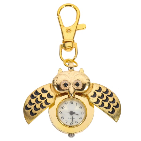 Pendulum halskæde Vintage lommeur Ugleur nøglering Lommeur nøglering