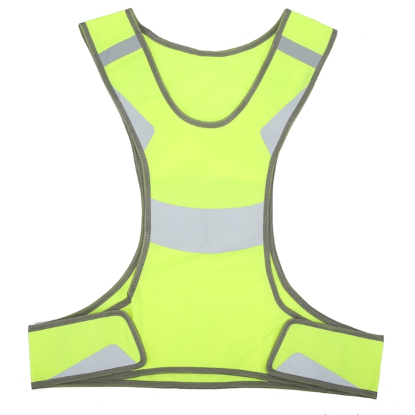 Høj Synlighed Vest Justerbar Refleksvest Sikkerhedsudstyr til Løb Jogging Gåture Cykling