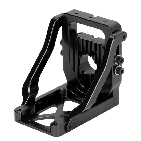 RC Quick Release Motor Base Aluminiumlegering Solid Konstruktion til TRAXXAS 1/6 XRT 8S 1/5 6S 8S Sort